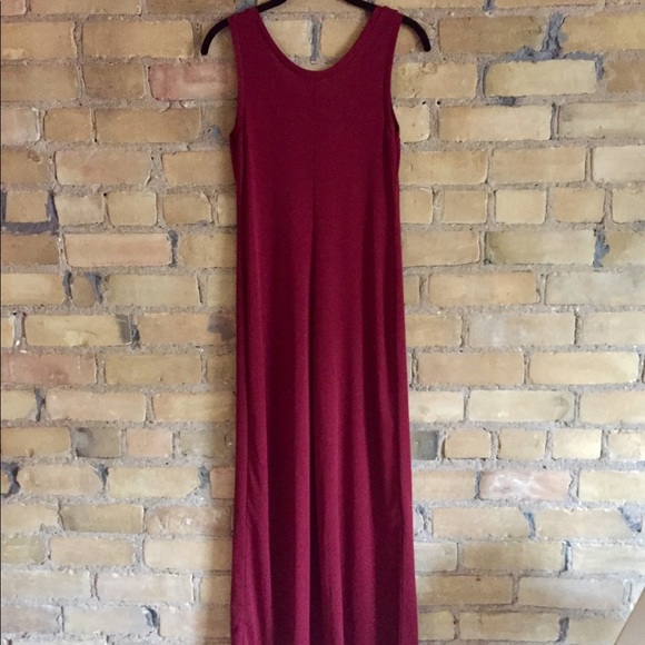 Sisley marron maxi dress - Picture 5 of 6